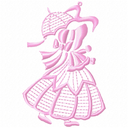 Flowers And Tree Embroidery Design 11